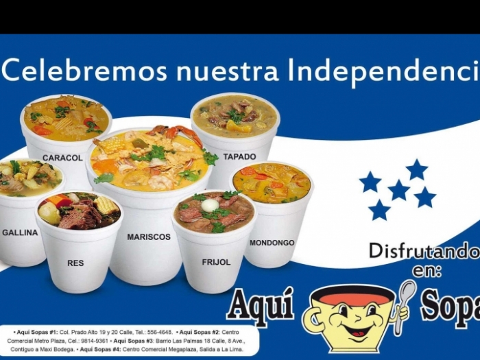 AQUÍ SOPAS MAS CASERA