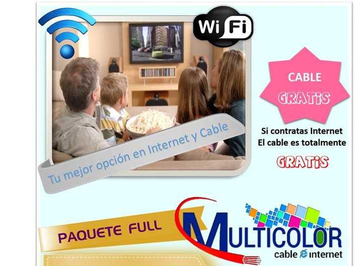 MULTICOLOR HONDURAS CABLE E INTERNET TU MEJOR OPCIÓN