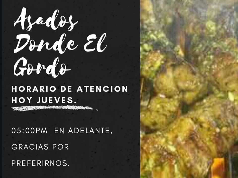 ASADOS DONDE EL GORDO