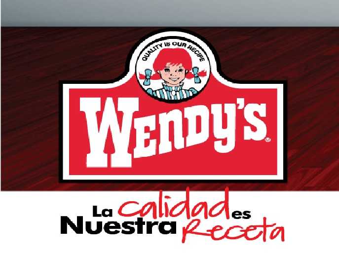 WENDYS HONDURAS LA CALIDAD ES NUESTRA RECETA