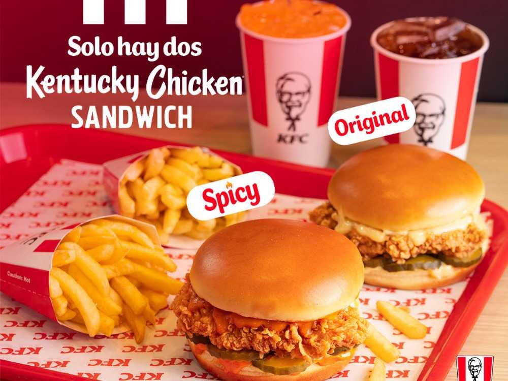 Kfc 2x1 PromociÓn Del DÍa Pollo Hamburguesas A Domicilio Kfc Kentucky Fried Chicken 9359