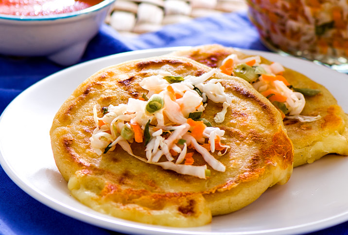 Pupusas de Santa Lucía