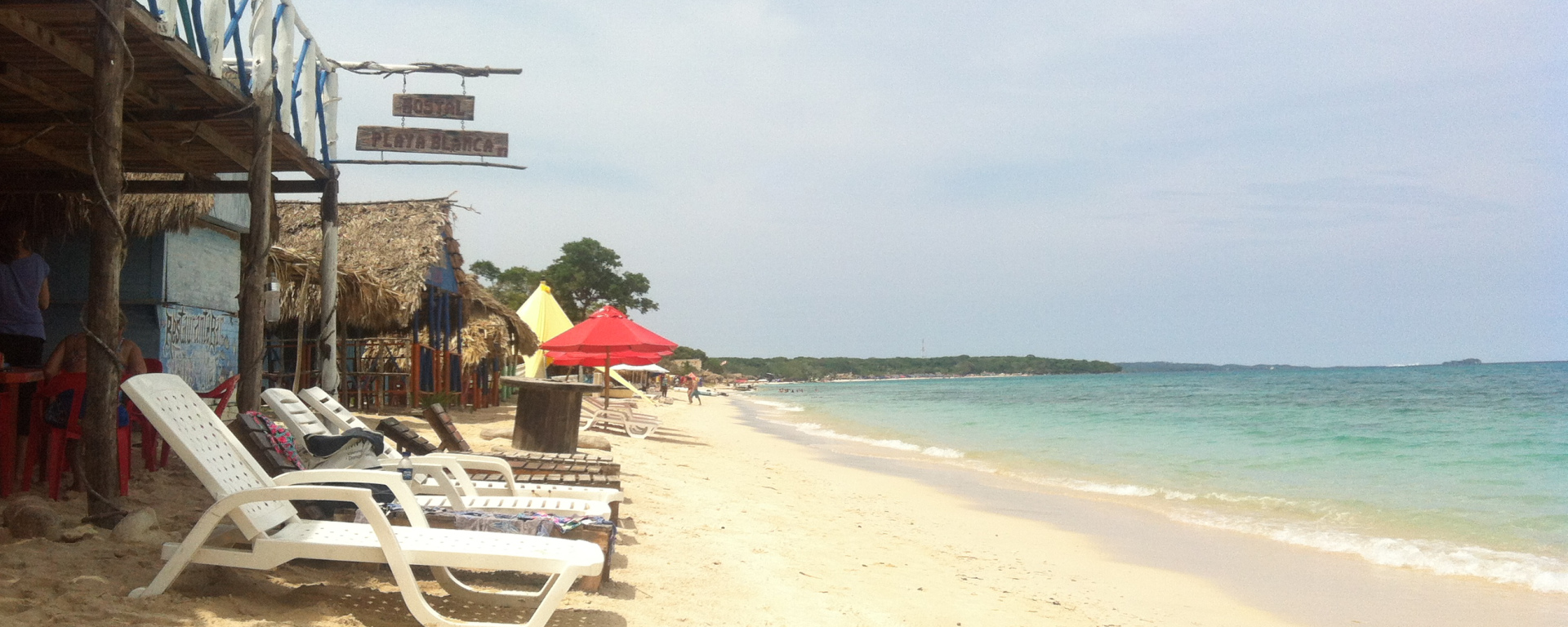 Playa artena blanca de Trujillo