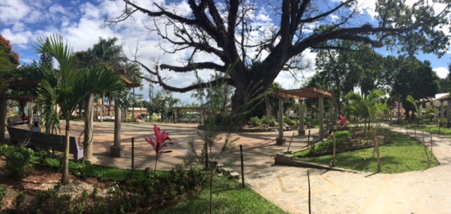 Parque Central de Catacamas Olancho